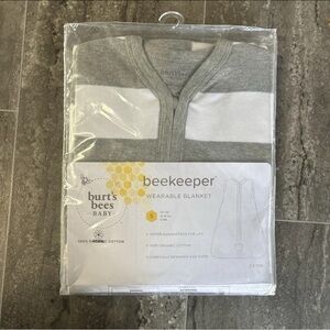 Burt’s Bees Baby Beekeeper Wearable Blanket 0-6M Small 0.5 TOG Organic Sleepsack